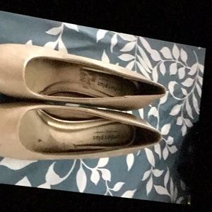 Woman’s high heel shoes